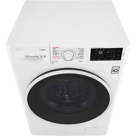 Lave linge hublot LG F14X76WHST .